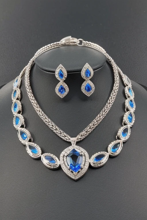 Silver wonderful jewelry great quality masterpiece, more ostentatious, great color 