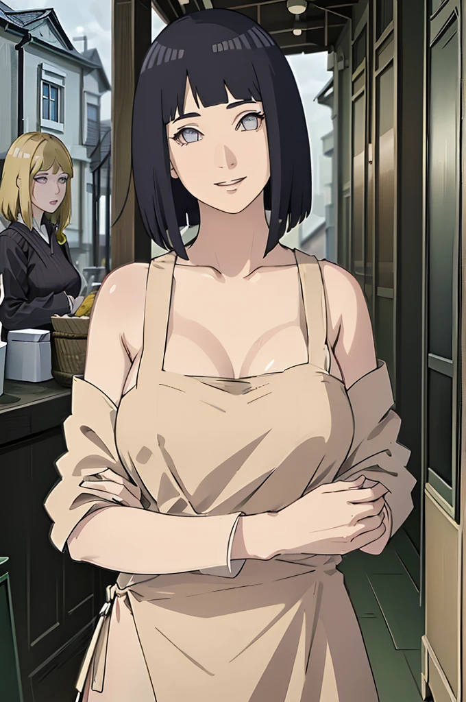 hyper realstic)、Ancient Farmer Woman、Women's Agriculture、(Wearing apron only)、 immensity Beautie high-level image quality hight resolution Realistic、a blond、blond woman in a、A MILF、Middle-aged woman、((Big big))、detailed skin textures、超A high resolution、Wearing apron only、Realistic、sexy body shape、A smile、Middle-aged beauty、Beautiful expression、detailed green iron、long fluffy hair、A smile、Very delicate and detailed skin texture、45 Ancient Peasant Women、((Being in cafe))、Women's Agriculture、Large cleavage、Large open neckline、big red lips,picking something on the ground,