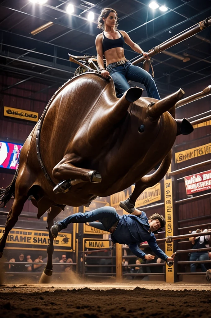 a mechanical bull