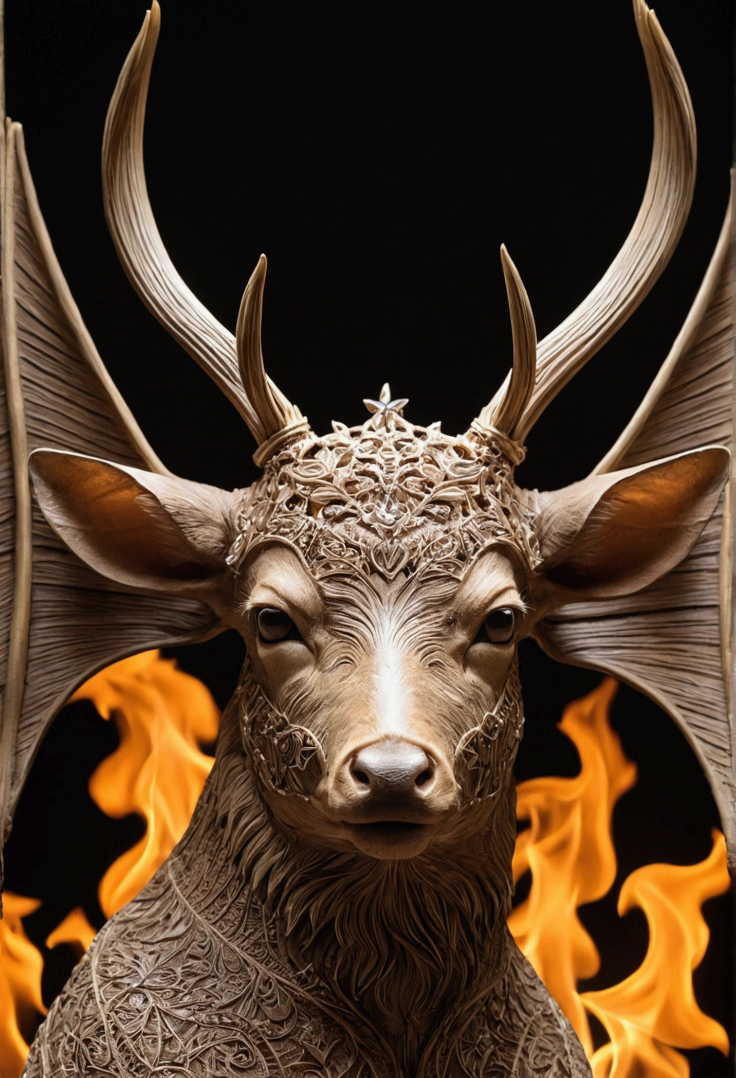 deer、Bat Wing、Palms that resemble humans、Burning Ass