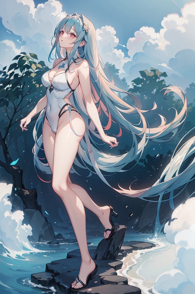 (masterpiece:1.3), (best quality:1.1), (8k, ultra detailed, ultra high res:1.2), ((anime style)), (perfect 5 fingers:1.1), perfect anatomy,
BREAK 1girl, (Gazing Skyward, Looking Up:1.2),
BREAK long hair,
(((((opalescent hair))))),
red eyes,
upper body,
outdoor, sky, star,