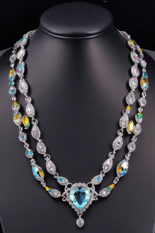 Silver wonderful jewelry great quality masterpiece, more ostentatious, great color, random colors