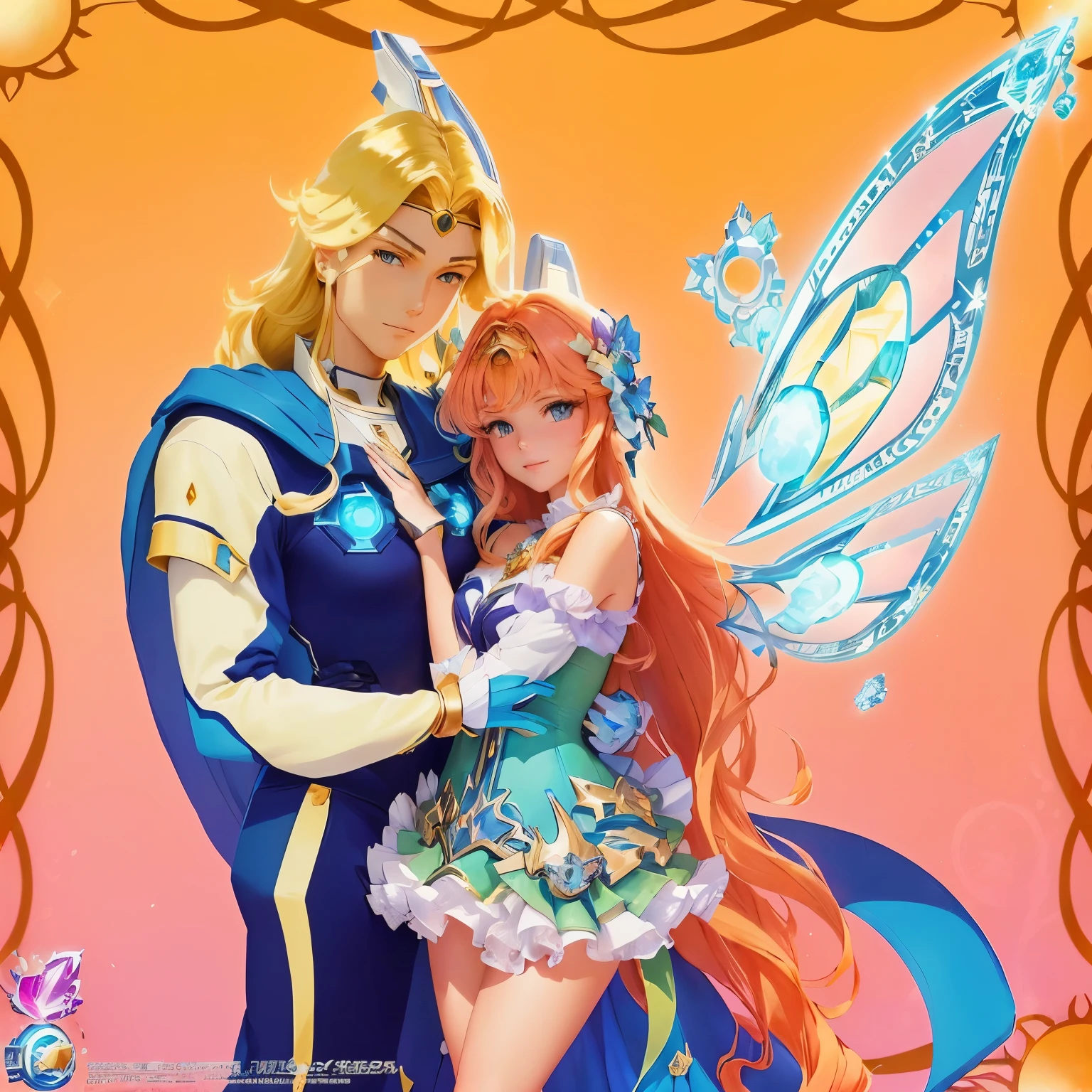 a close up of a cartoon picture of a combine and a combine, promotional art, break, wallpaper!, Official Art, Promotional photo, Aura of magic around you, as an atlantean, sienna, un, us, arte the fan, the sailor galaxy. beautiful, combine, lina, headquarters artwork, Fancy!!!, astral combine, misty