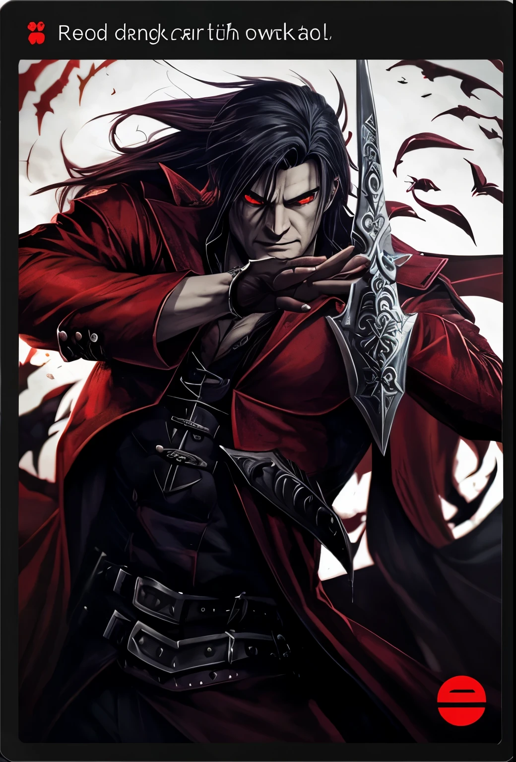 Vampire king who kills all evil and leaves no witnesses.