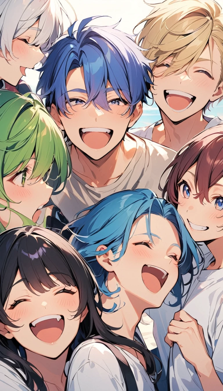 Laughing out loud,20th Generation,male