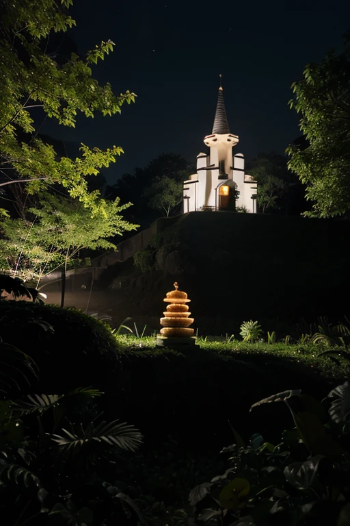 Illuminating the black jungle with white castles