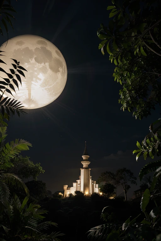 Illuminating the black jungle with white castles 