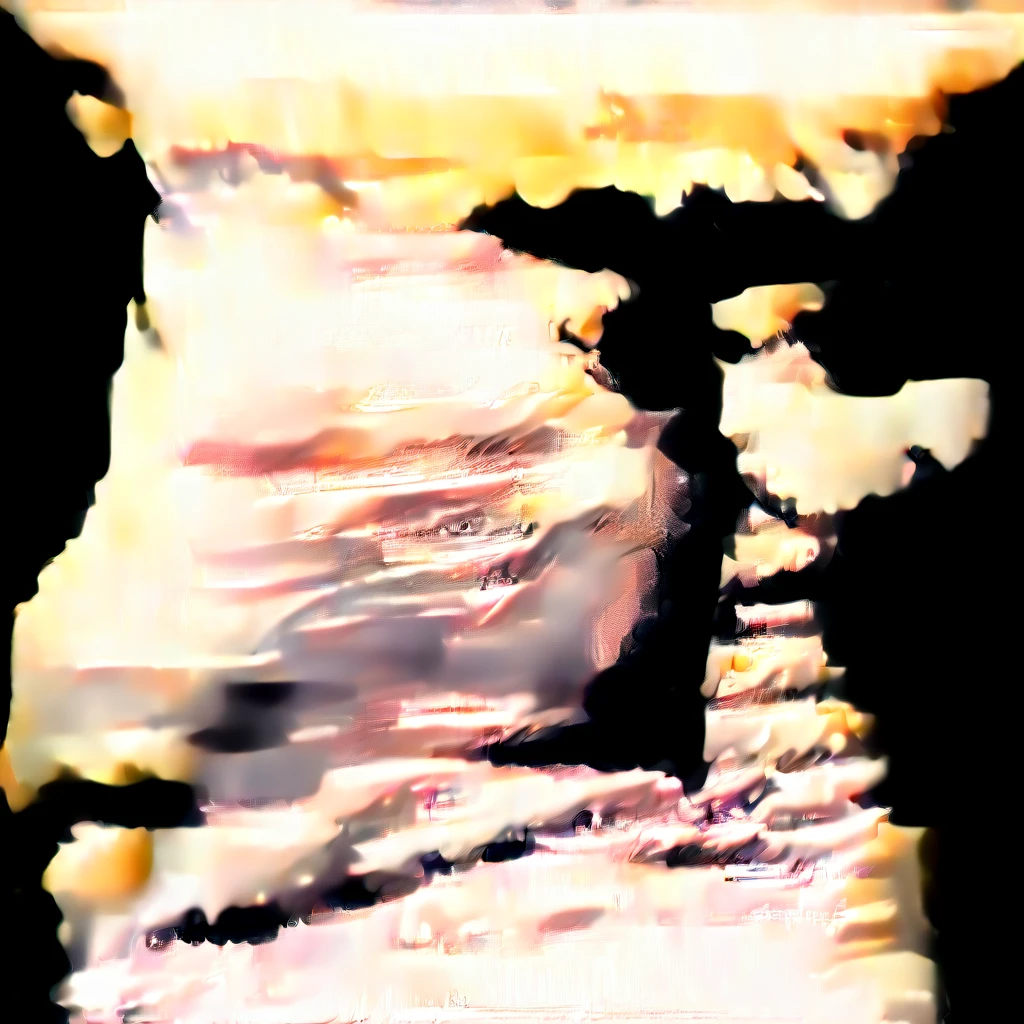 A weasel woman with red eyes and very short brown hair. Its fur is brown, the same color as its hair, and white on its torso. She is wearing a black tank top and black knee-length shorts. She has an excited expression, as if she is seeing something phenomenal, looking at the camera.
