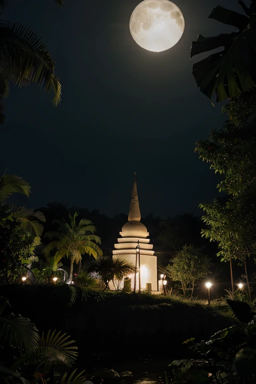 Illuminating the black jungle with white castles 