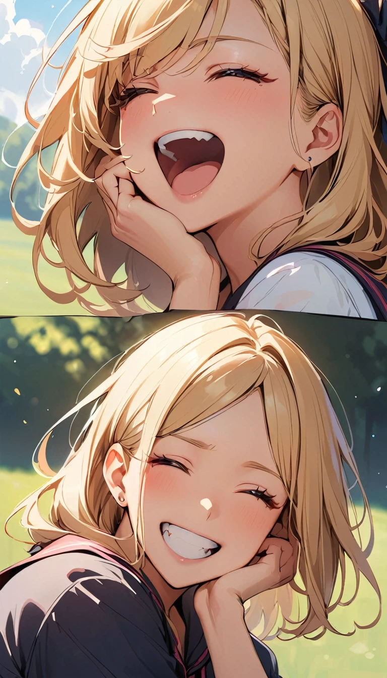One Woman Laughing