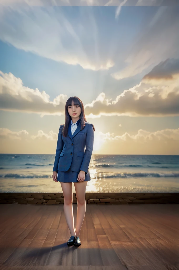 (8k, RAW photo, best quality, masterpiece:1.2), (realistic, photo-realistic:1.4), (extremely detailed 8k wallpaper), solo, a Japanse woman, office lady, suit,
EasyNegative, (worst quality, low quality: 2.0), normal quality, ugly face, unclear eyes, bad mouth, bad anatomy, extra legs, beach, bad anatomy, underware