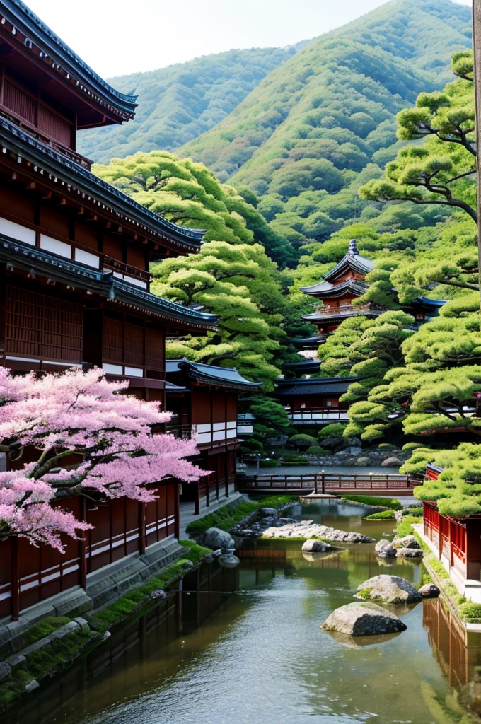 Japan beautiful town