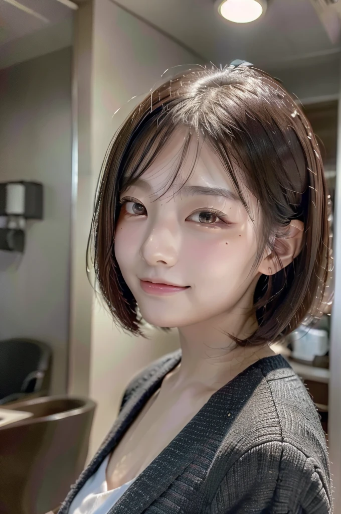 (8k, RAW photo, best quality, masterpiece:1.2), (realistic, photo-realistic:1.4), (extremely detailed 8k wallpaper), solo, a Japanse woman, office lady, suit