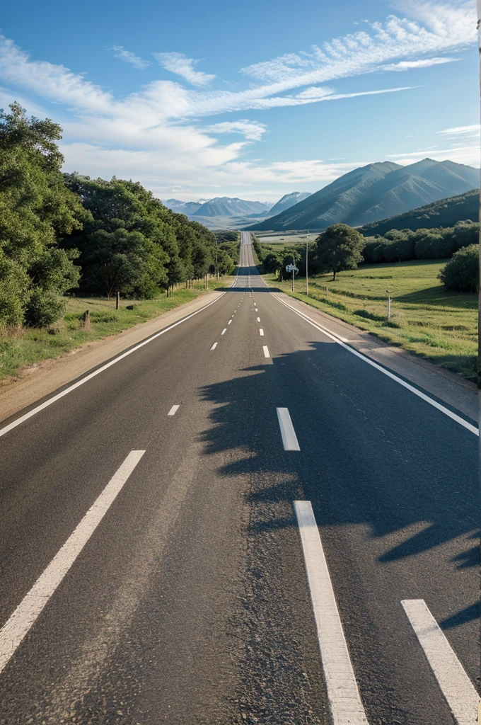 Road if full of vehicles