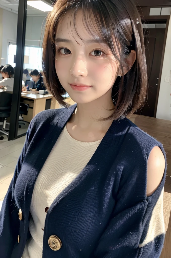 (8k, RAW photo, best quality, masterpiece:1.2), (realistic, photo-realistic:1.4), (extremely detailed 8k wallpaper), solo, a Japanse woman, office lady, suit

