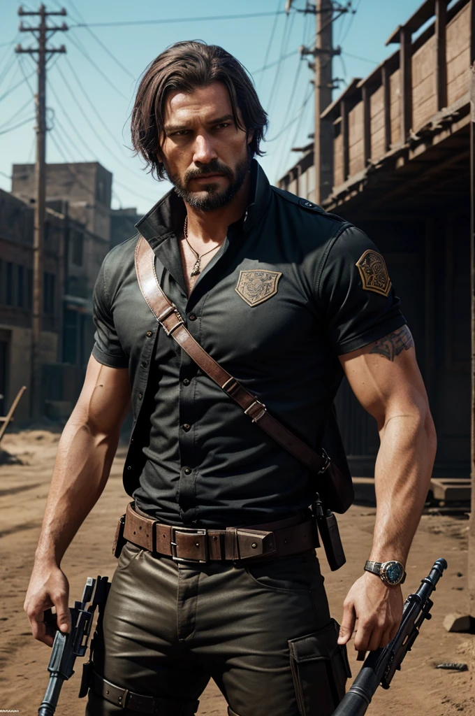 Freefire game gaming thumbnail title is rank pushing for master a man character with black huddy 