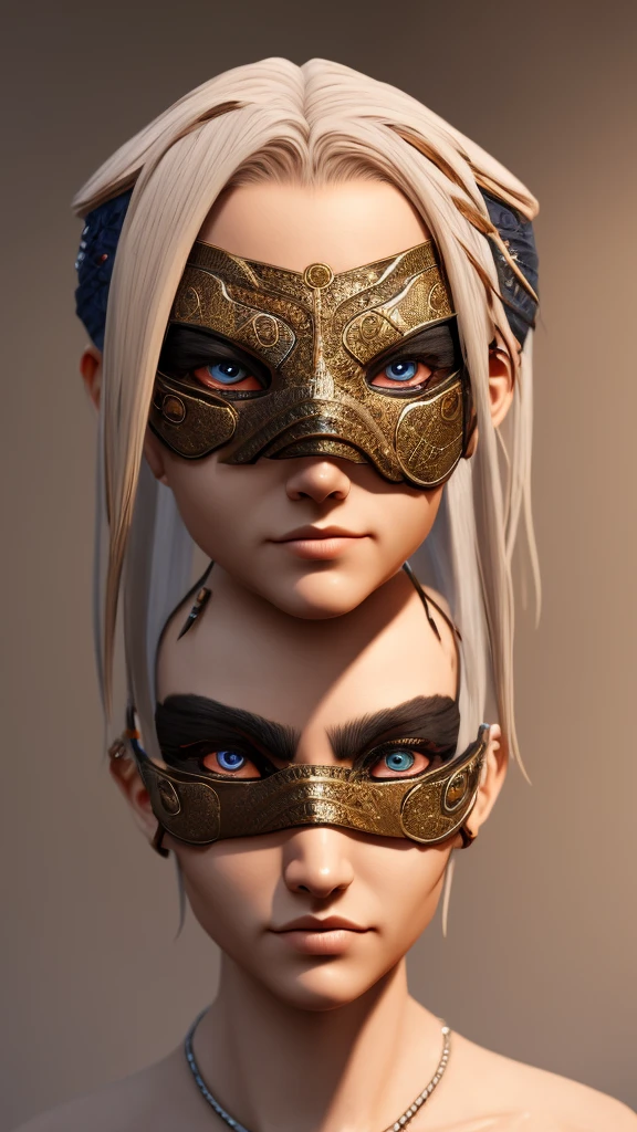 A blind female ninja in a white outfit, extremely detailed eyes and face, long eyelashes, completely white eyes, intricate details, photorealistic, cinematic lighting, 8k, high resolution, masterpiece, hyper detailed, digital art, concept art