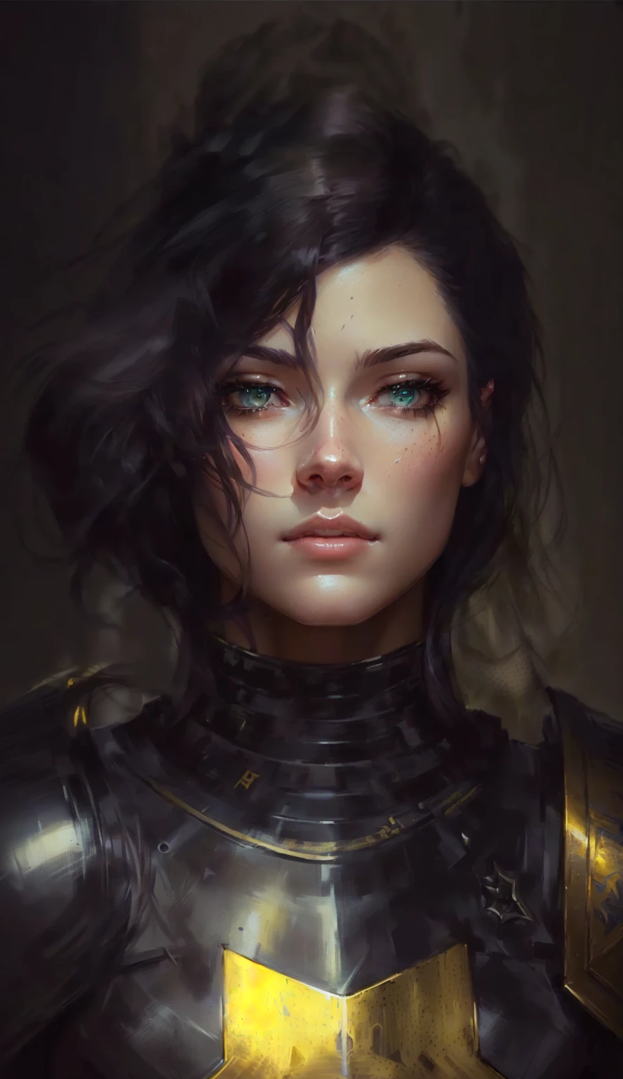 a close up of a woman in a armor suit with a sword, portrait knight female, portrait of female paladin, character art portrait, stunning character art, fantasy concept art portrait, beautiful character painting, charlie bowater character art, detailed character portrait, character concept art portrait, character portrait art, alena aenami and artgerm, closeup character portrait