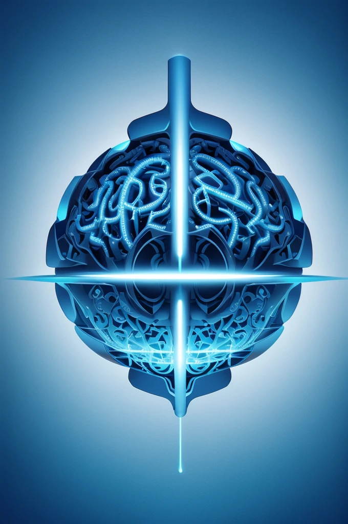 Background: A gradient background transitioning from a deep blue at the top to a lighter blue at the bottom, symbolizing depth and clarity.
Central Focus: A stylized illustration of a brain or abstract neural network in the center.
Text: The channel name "Minds Core" in bold, modern font, with a tagline underneath in a smaller, complementary font.
Additional Elements: Subtle icons or graphics related to psychology scattered around the edges, keeping the central area clean and focused.