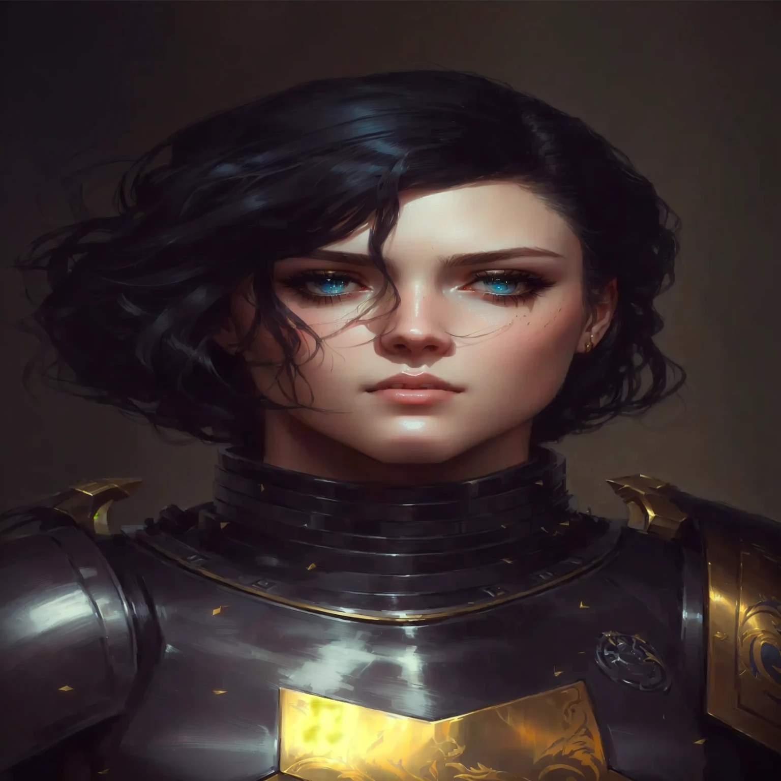 a close up of a woman in a armor suit with a sword, portrait knight female, portrait of female paladin, character art portrait, stunning character art, fantasy concept art portrait, beautiful character painting, charlie bowater character art, detailed character portrait, character concept art portrait, character portrait art, alena aenami and artgerm, closeup character portrait