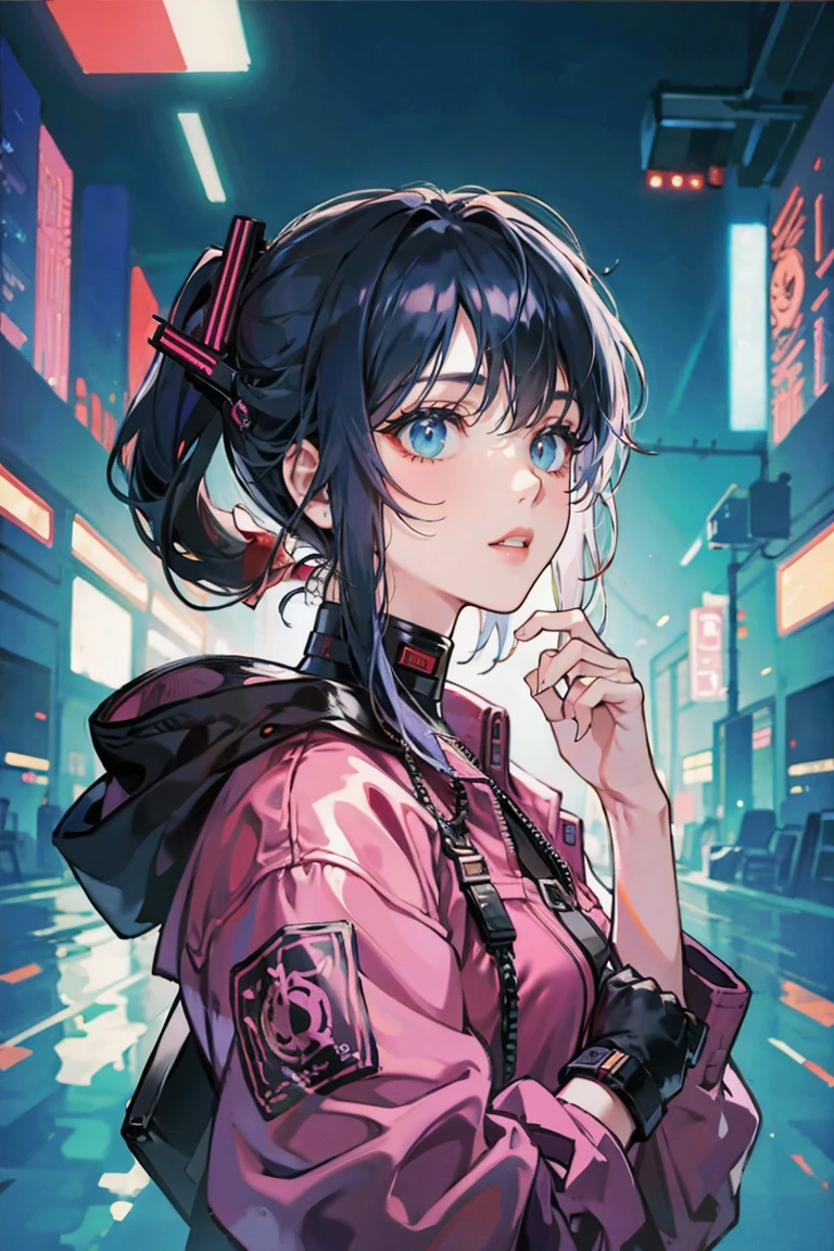 Very beautiful cyberpunk