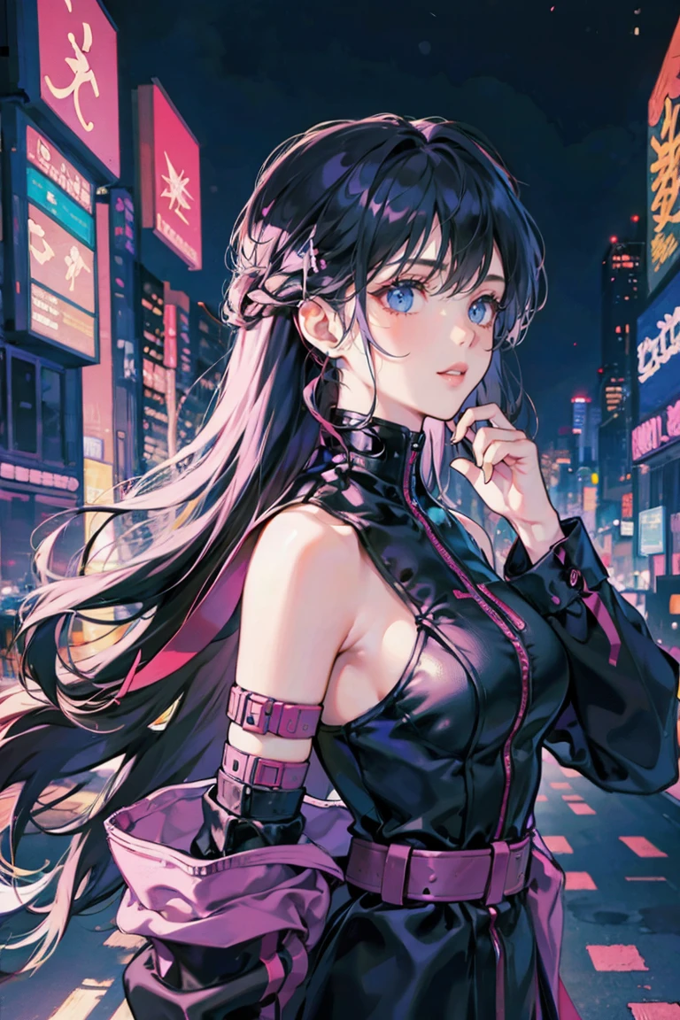 Very beautiful cyberpunk