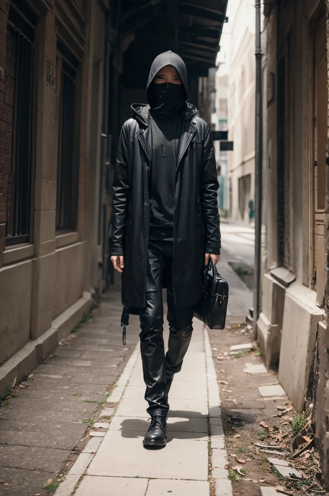 A person in death&#39;s clothing holding a scythe and the image background white