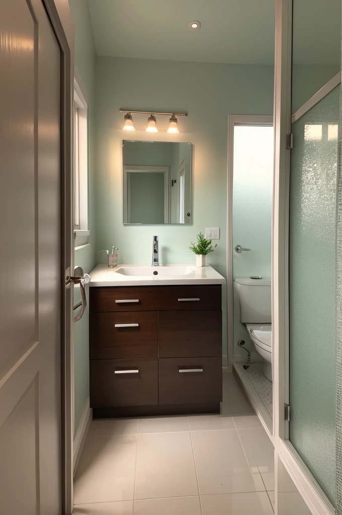 Bathroom mirror