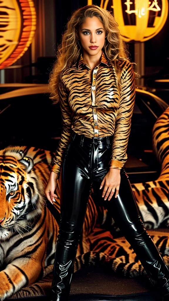Beyonce as storm and Kim Kardashian as Cheetah are at a war with each other