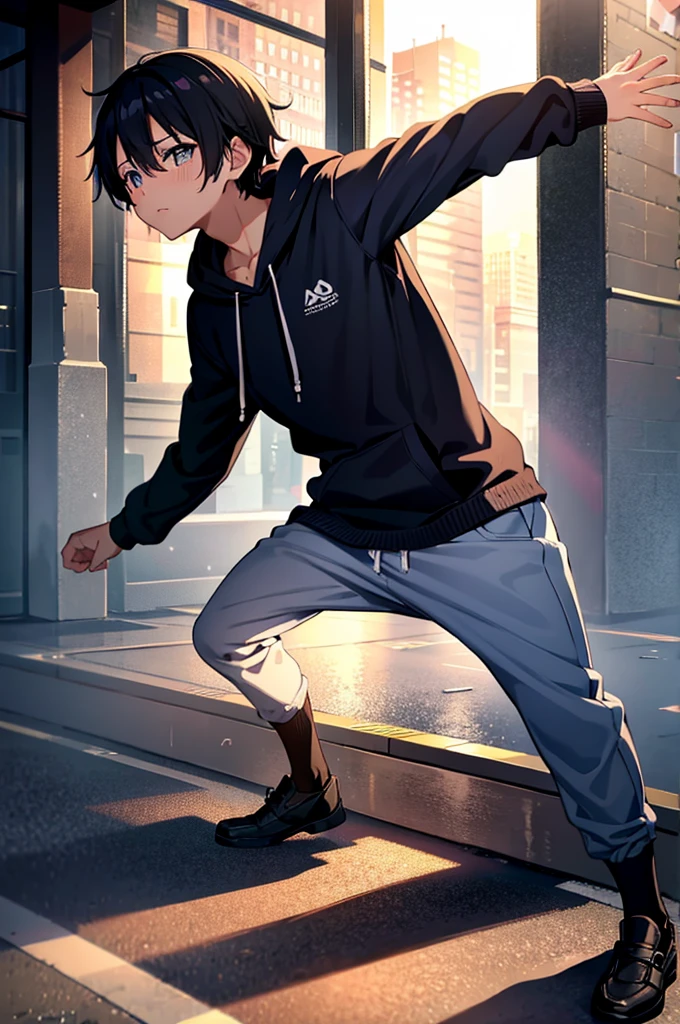 主犯は神の見えざるhand,,,,,cool,,,He was a refreshing, athletic, innocent boy.,,2 boys,,boys,,charm,Slim figure,Japanese high school student style,,White casual clothes,,,hoodie,Smooth,Skin texture,Functional beauty,youth,Vibrancy,The male protagonist,,,shine,Action,,,Daily life,,My dick was suddenly castrated,,,,,,,Kirito,Lust sex,,sexual excitement,,,Suburban,,,Breeze,A speck of dust,Natural light,face,hand,eye,blush,tears,,,Saliva,,,Accuracy,,Super detailed,,biologically correct,Excellent anatomy,Male Focus,Men's Focus,4K,8K,Highest quality,,