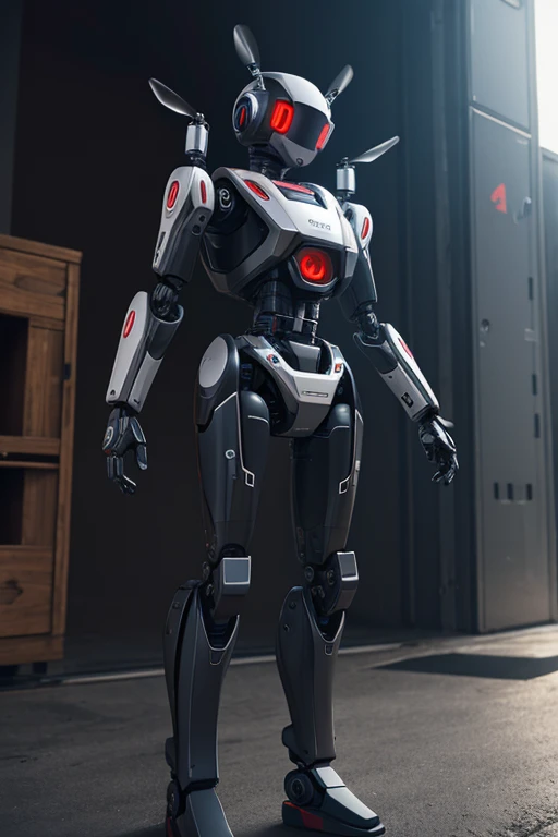 humanoid drone, robot, mechanical