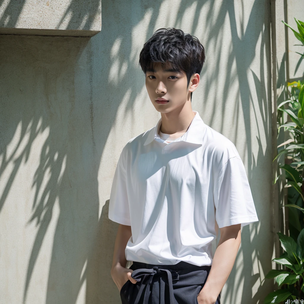 Asian alpha male in white shirt looking at camera, Shin Jinying, Kim Do-young, Paint Ulzzang, Shen Quanrui, korean men, Shin Jin Young&#39;s Aesthetics, faceเกาหลีที่น่ารัก, handsome young man&#39;face, Jaeyong Nam, beautiful eyes、Kim Taejoon, Hyungtae, Inspiration from Jong Suk Lee, Avatar, Korean artist, Jung Jaehyun