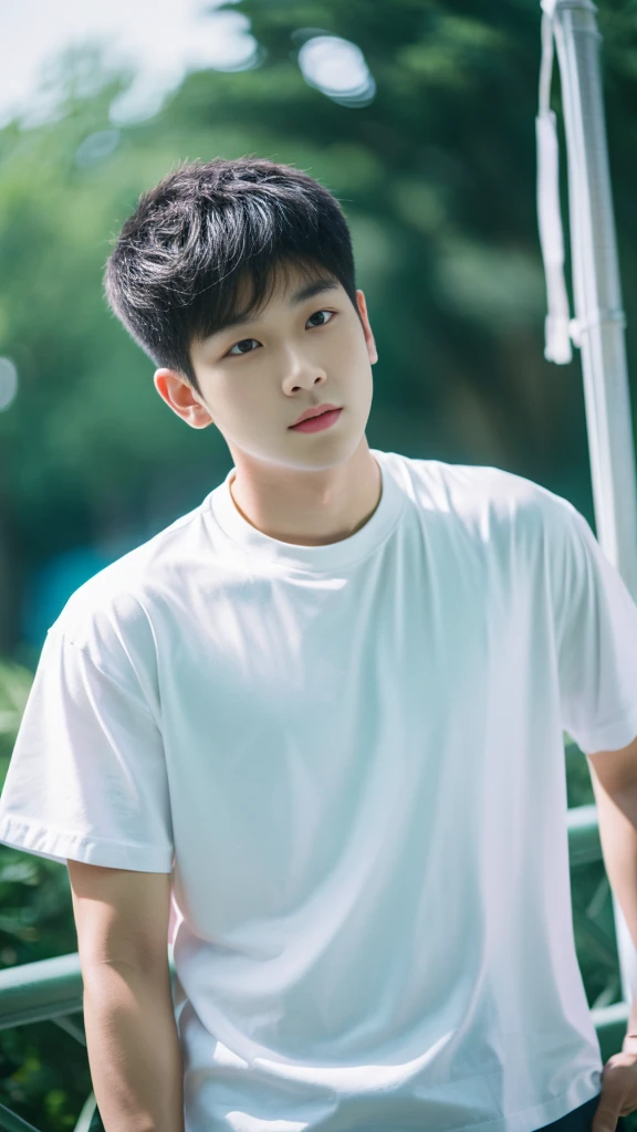 Asian alpha male in white shirt looking at camera, Shin Jinying, Kim Do-young, Paint Ulzzang, Shen Quanrui, korean men, Shin Jin Young&#39;s Aesthetics, faceเกาหลีที่น่ารัก, handsome young man&#39;face, Jaeyong Nam, beautiful eyes、Kim Taejoon, Hyungtae, Inspiration from Jong Suk Lee, Avatar, Korean artist, Jung Jae Hyo 