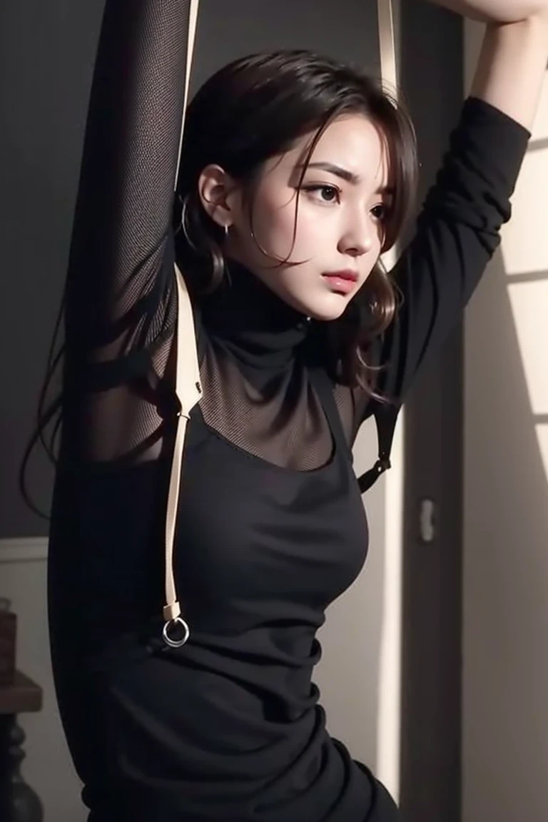 beautiful spy Tied up and tortured