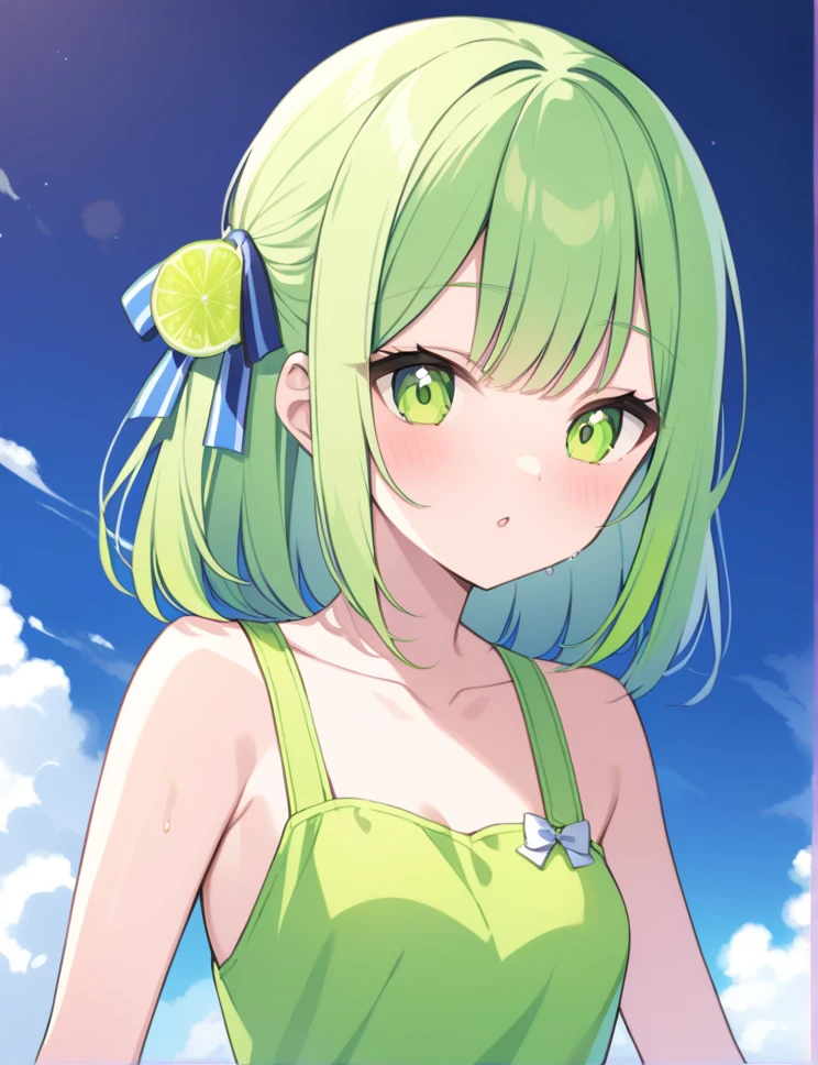 Lime juice girl