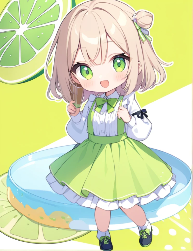 Lime juice girl
