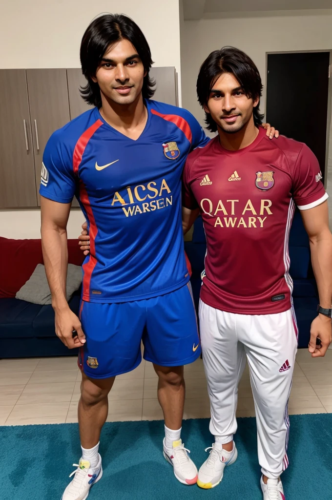 Neeraj Chopra with messi