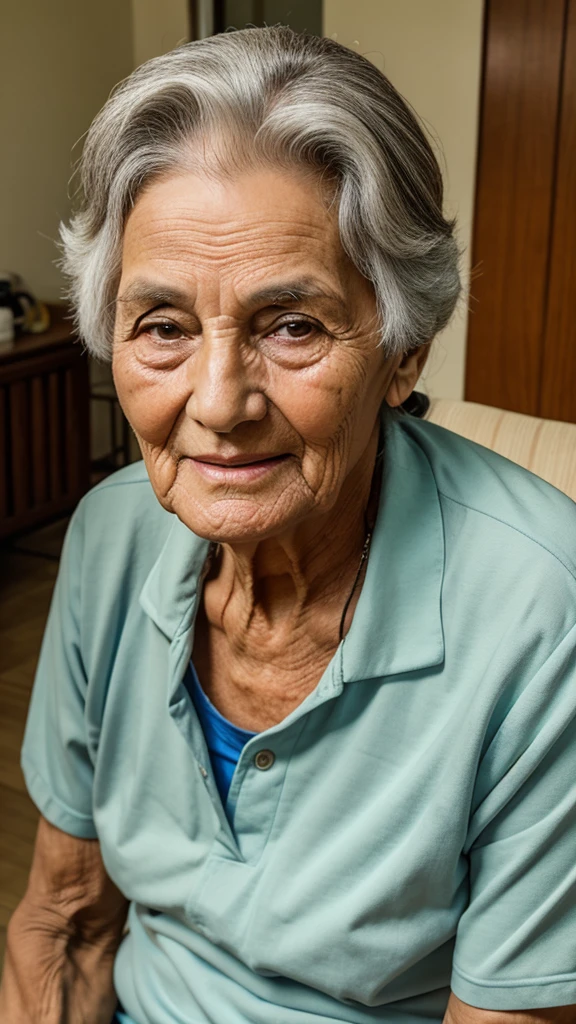 Old age home  , 70 years grandma 