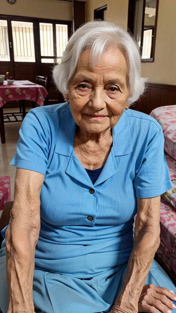Old age home , 70 years grandma
