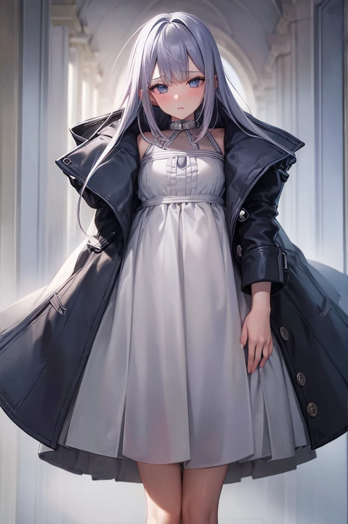 Silver Hair、beautiful girl.{Highest quality}{{masterpiece}}.{cum in pussy}{sex}NSFW