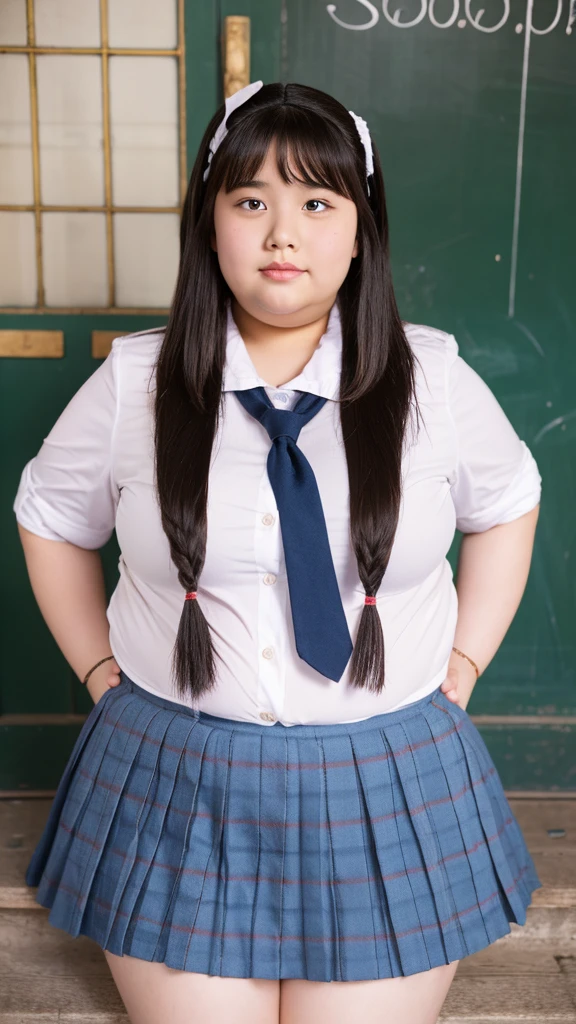 Vety fat school girl ,age 12 years , very obese , very big body ,