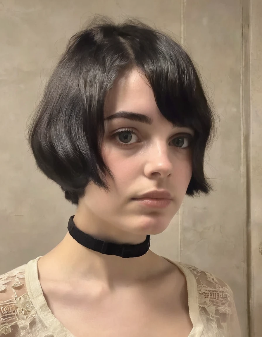 (obra de arte, highest quality, 1female, 20 years old, (short hair)), Surrealism, stunning