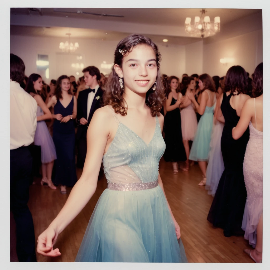 Flower girl dancing