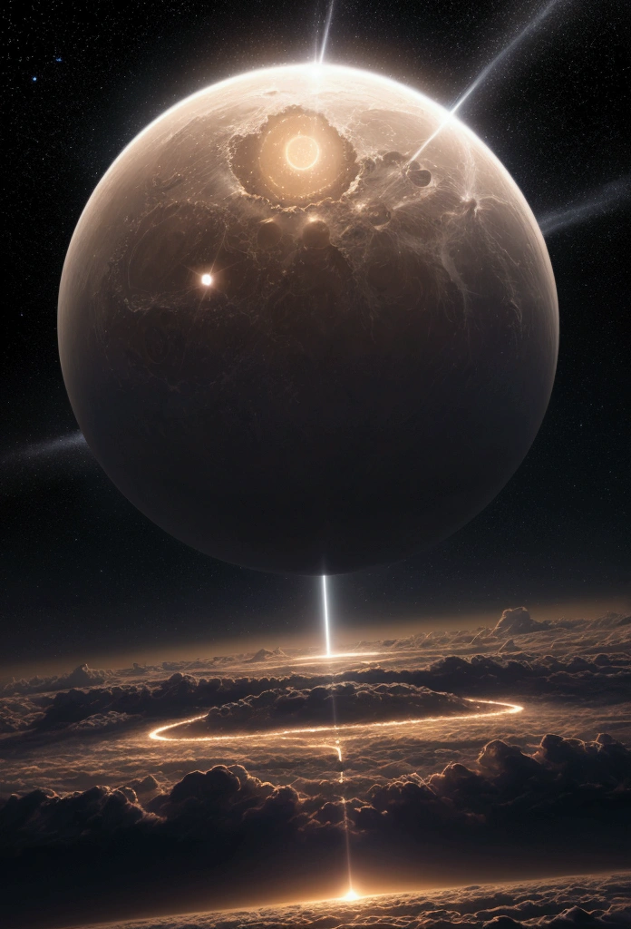 White multiple suns　A world of light　The end of the world　Goodbye
