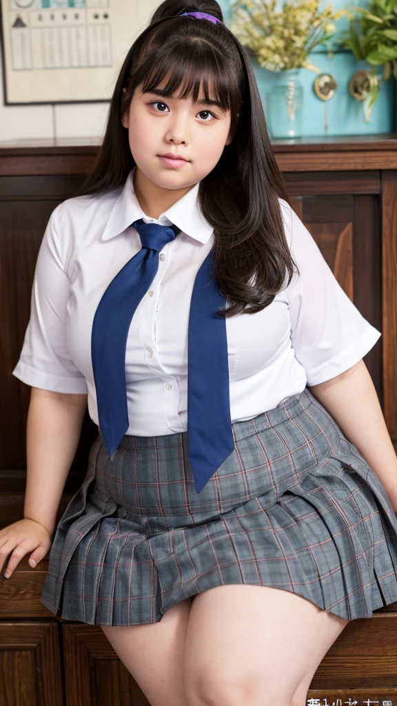 Vety fat school girl , ,  very obese , very big body , 