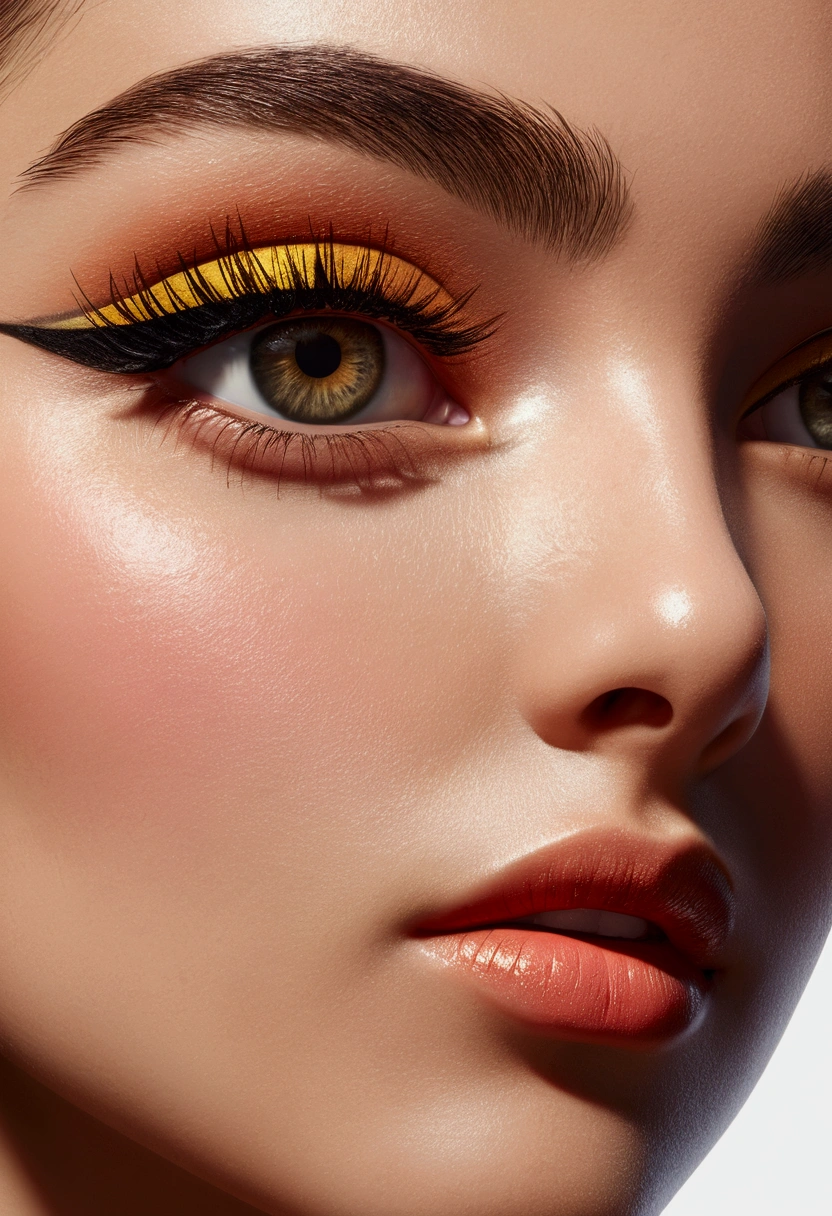 (Highly detailed CG Unity 8k wallpaper),(masterpiece), (Highest quality), (Super detailed), (Best illustrations),(Best Shadow), (Sharp eyeliner, eye shadow, Fine grain:1.1),, ,break, IWS2000,