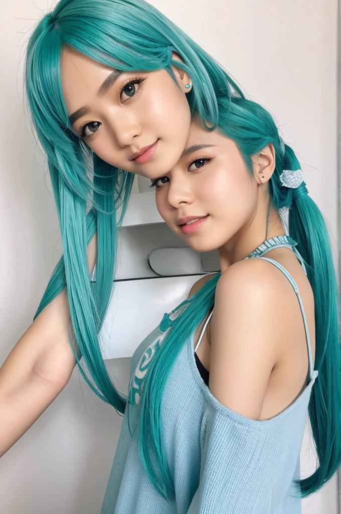 Miku's creation is naked