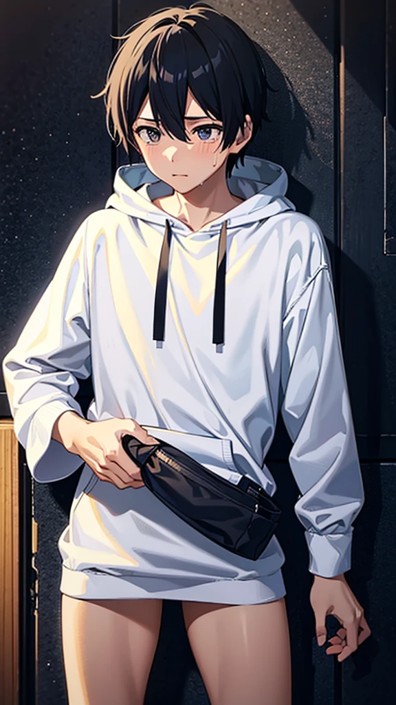 The culprit is God,神の見えざるhand,,,,,NSFW,,,,,,,cool,,,He was a refreshing, athletic, innocent boy.,,2boy,,boy,,charm,Slim figure,Japanese high school student style,,White casual clothes,,,hoodie,Smooth,Skin texture,Functional beauty,youth,Vibrancy,The male protagonist,,,shine,Action,,,Daily life,,Couple,During a date, my penis was suddenly amputated and castrated.,,,,,,Castration before adult male development,Male Disqualification,kirito,Lust sex,,sexual excitement,,,Suburban,,,Breeze,A speck of dust,Natural light,face,hand,eye,blush,tears,,,Saliva,,,Accuracy,,Super detailed,,biologically correct,Excellent anatomy,Male Focus,Men's Focus,4K,8K,Highest quality,,
