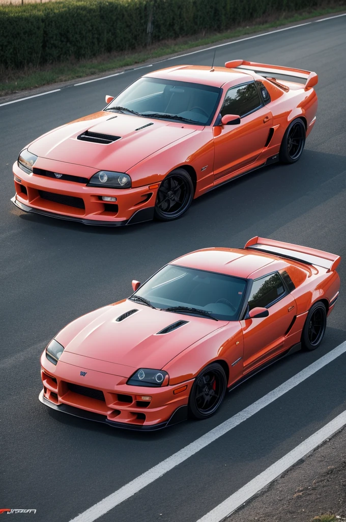 Classic Supra and a GTR on the side 