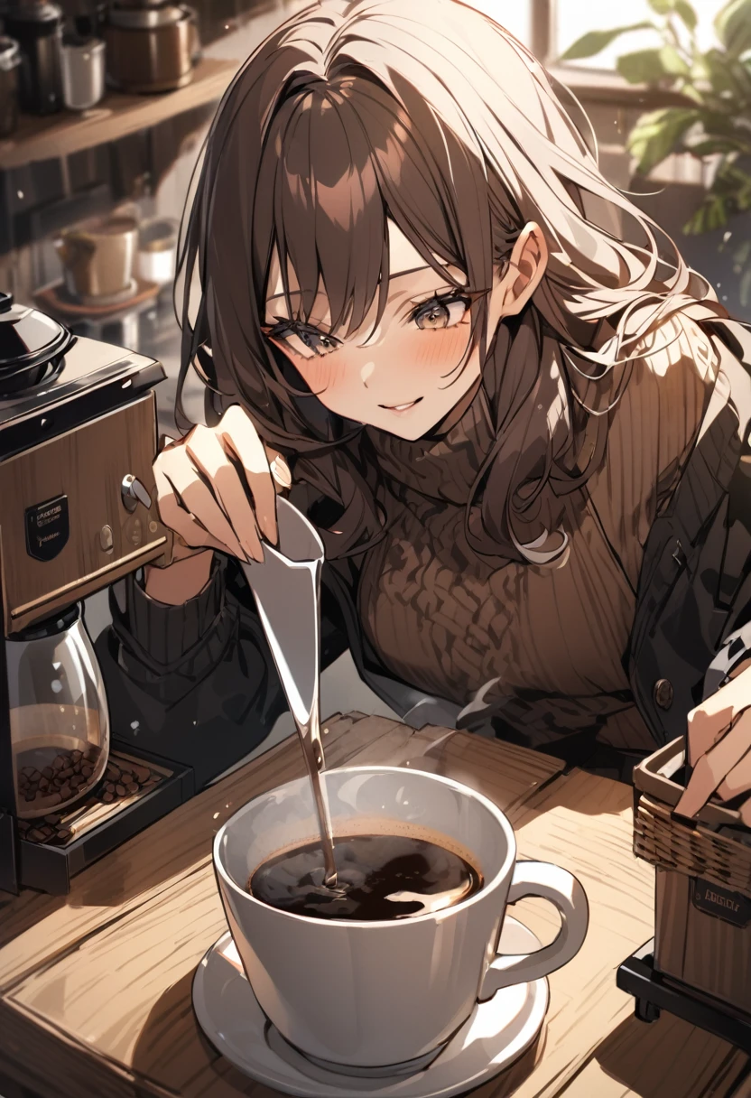 aromatic coffee
